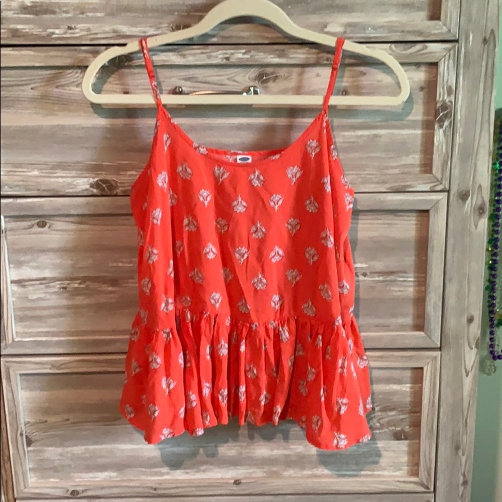Peach tank top